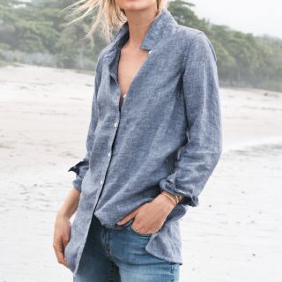 Garnet Hill Easy Linen Tunic 